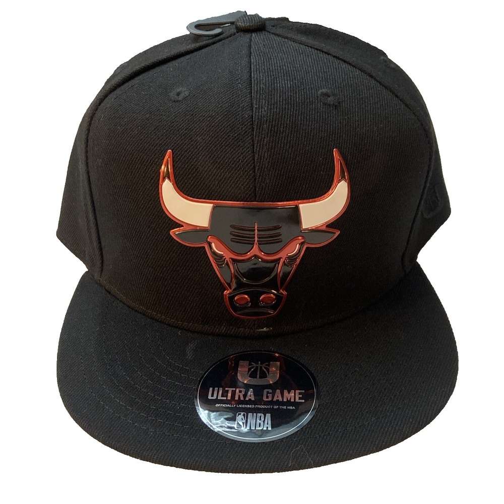 ultra game chicago bulls hat Vgmg474f Black